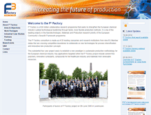 Tablet Screenshot of f3factory.com